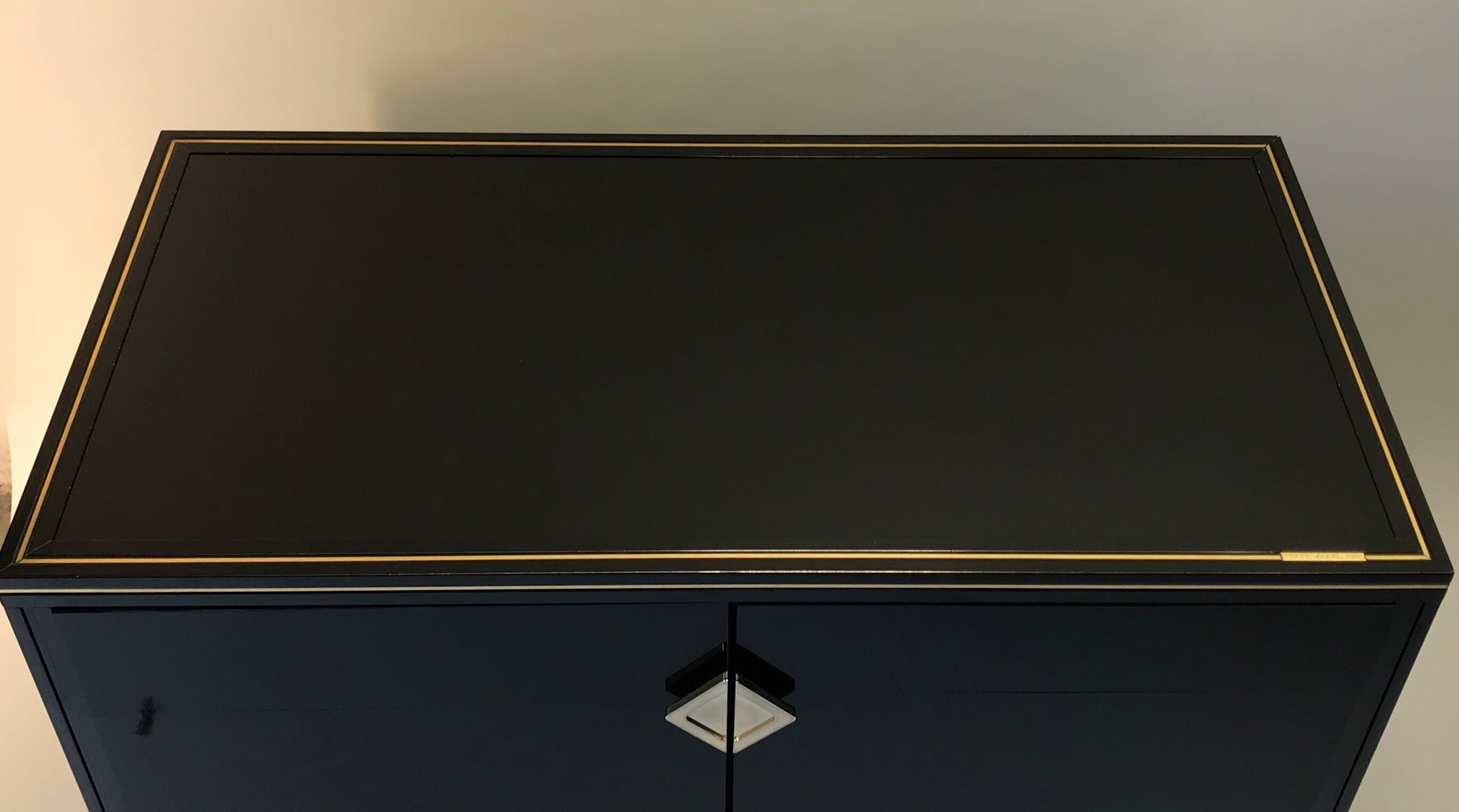 Buffet Pierre vandel 70s-80s black and gold