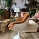 70s shell armchair