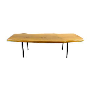 Table basse des années 50 en bois