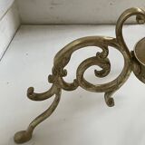 Lampadaire tripode en laiton