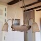 Art deco suspension molded glass