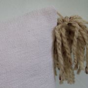 Linen and cotton cushion