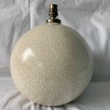 Crystal cracked ceramic ball lamp foot