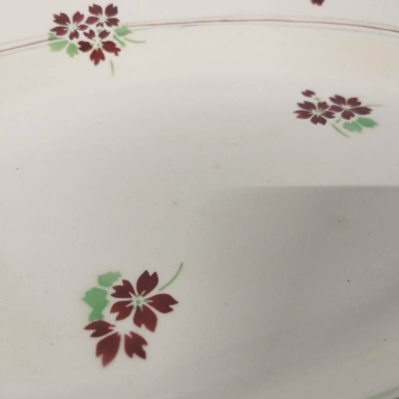 Large oval platter paul - moulin des loups & hamage