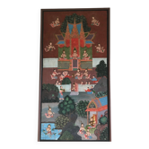 Peinture sur toile, ThaÏlande, École de Rattanakosin (1851-1910)