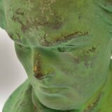 Terracotta bust of beethoven signed by henri onesto
