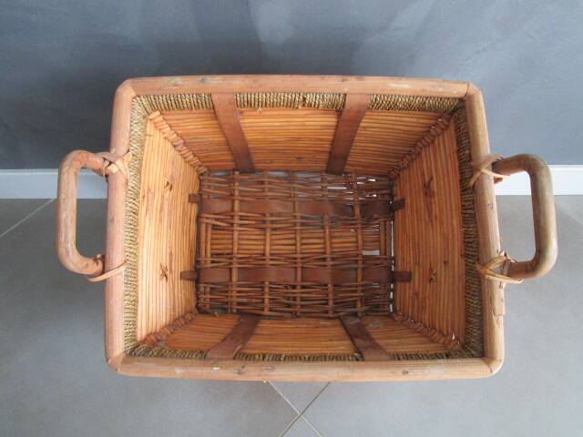 Old wicker basket