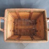 Old wicker basket