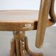 1993 ton czechoslovakia bentwood swivel armchair in the thonet tradition