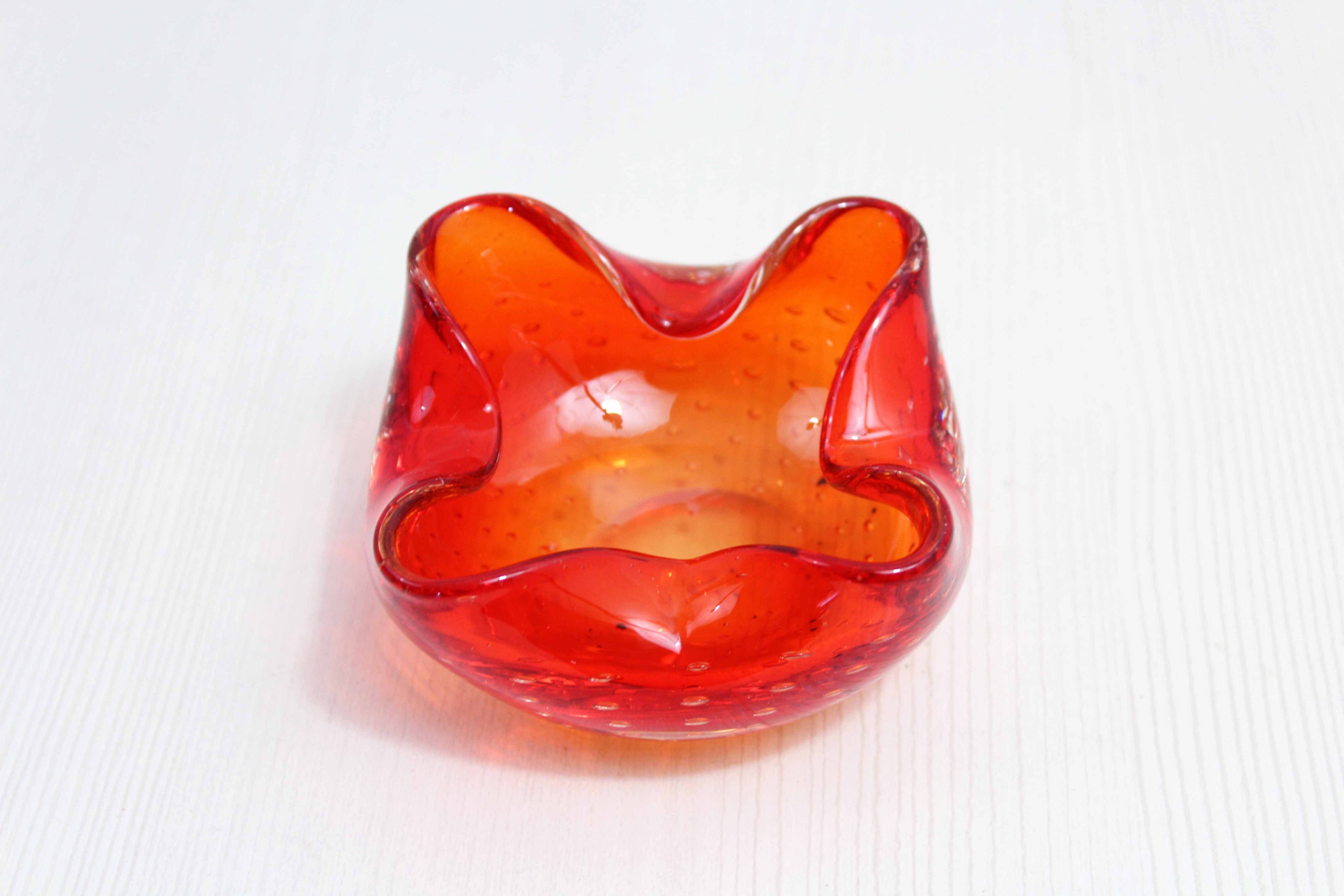 Murano glass ashtray 1970