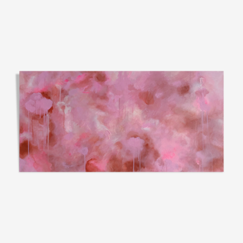 Soul Dreams - 50x100cm abstract canvas, unique piece