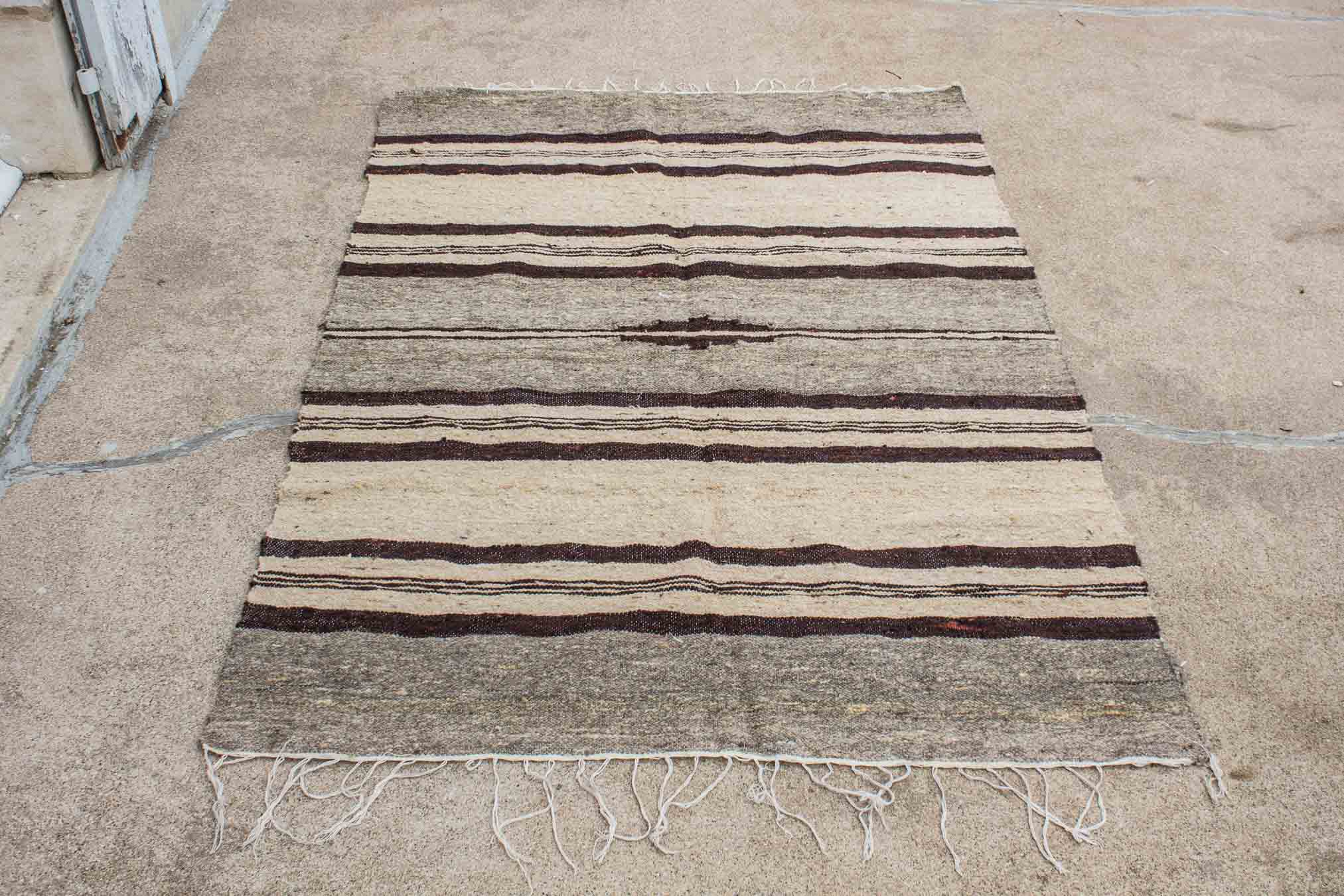 Moroccan wool carpet