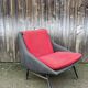 Fauteuil modèle 800, création et édition Steiner, vers 1958.