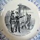 Talking plate wine creil & montereau