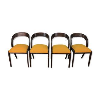 Set of 4 chairs Baumann Gondola
