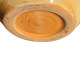 Provencal ceramic vase hand-painted in majolica