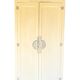 Grande armoire de rangement vintage en bois, années 40-50 – style campagne
