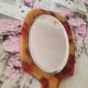 Miroir à main biseauté