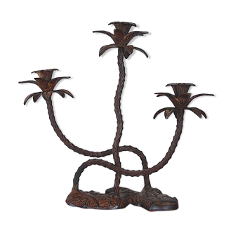Palm chandelier