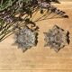 Pair of star candlesticks