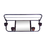 Coat rack with mirror vintage,