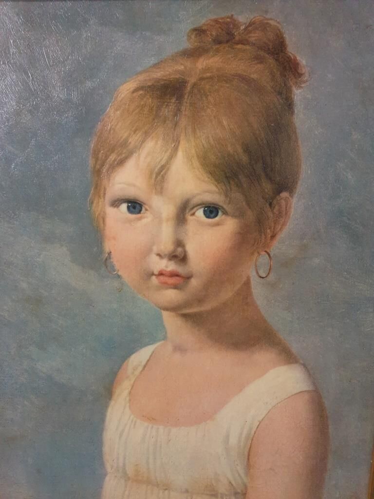 Painting portrait by Pierre Narcisse de Guérin