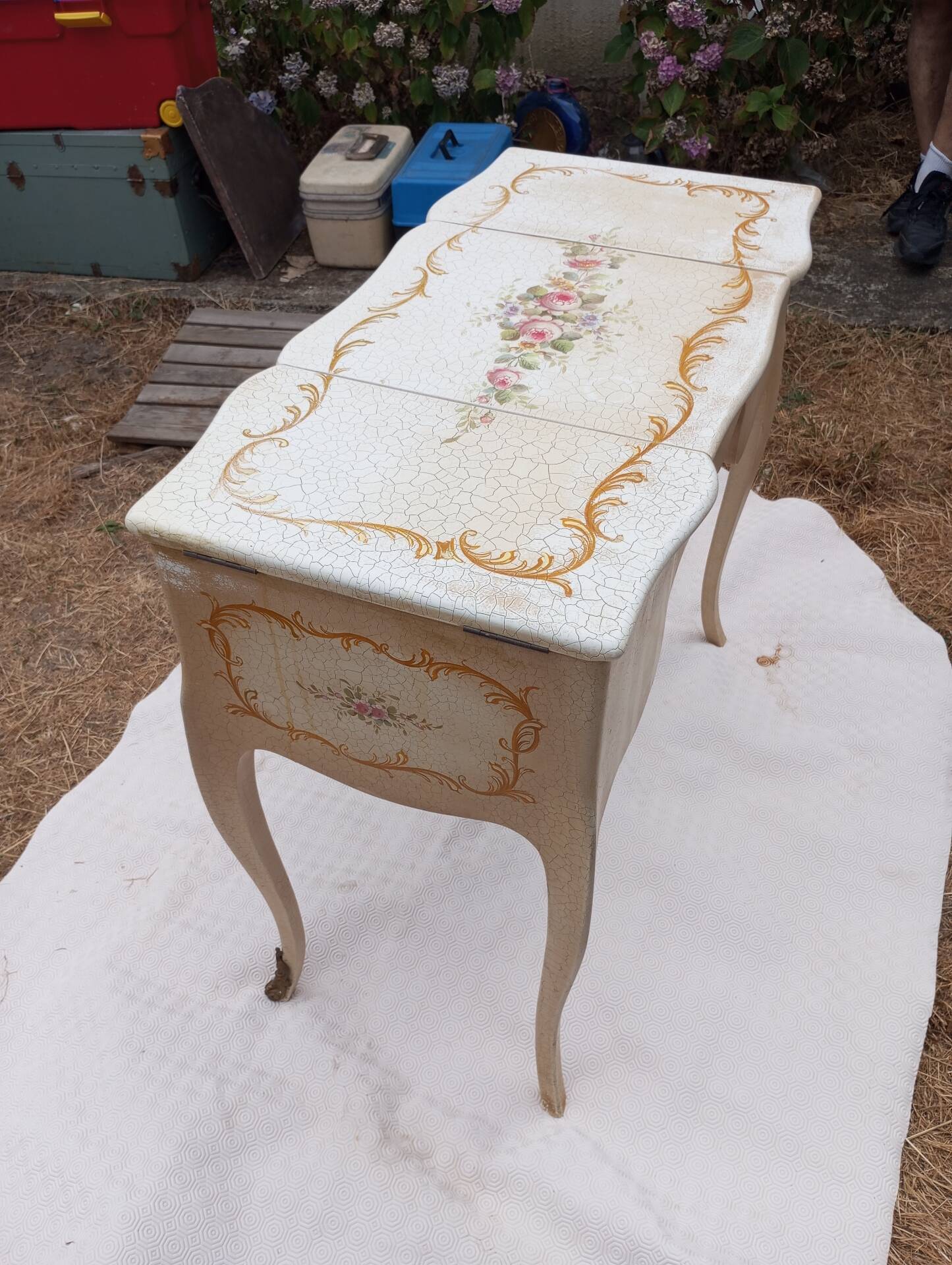Coiffeuse style Louis XV