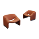Pair of armchairs Groovy of Pierre Paulin