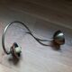 CVL ceiling light pendant glass, brass and wood