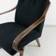 Black Armchair By Jaroslav Šmídek For Ton, Czechoslovakia, 1960’s