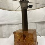 vintage fractal resin lamp 60s/70s