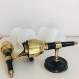 Pair of so-called torchlight sconces