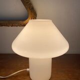 Mushroom lamp in opaline glass 80 years power 100 watts max
