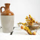 Vintage stoneware decanter/bottle