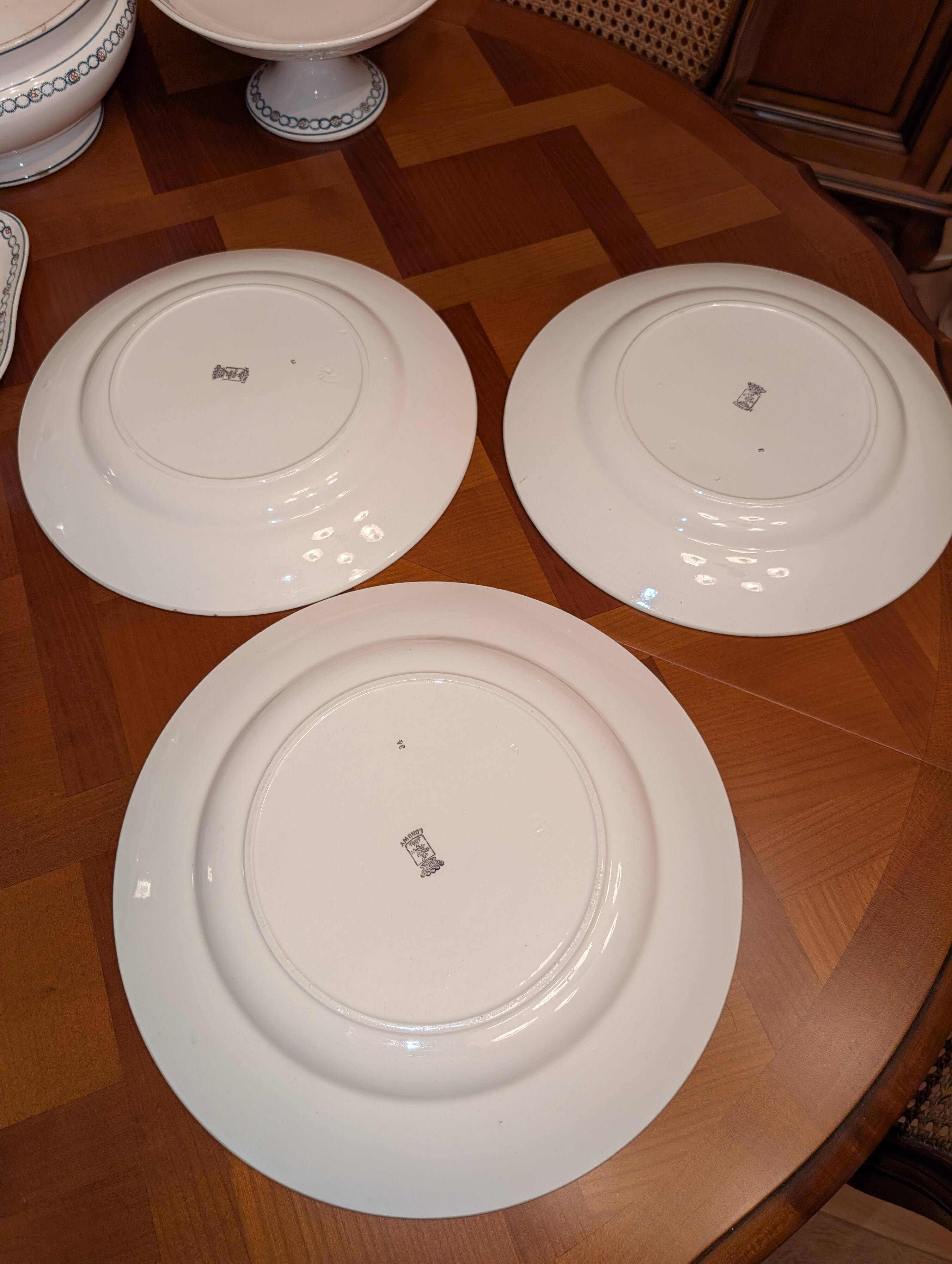 Rare & Important Longwy Table Service – 65 Pieces