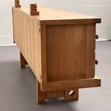 Vintage Oak Sideboard by Guillerme and Chambron for Your Home, 1960s
