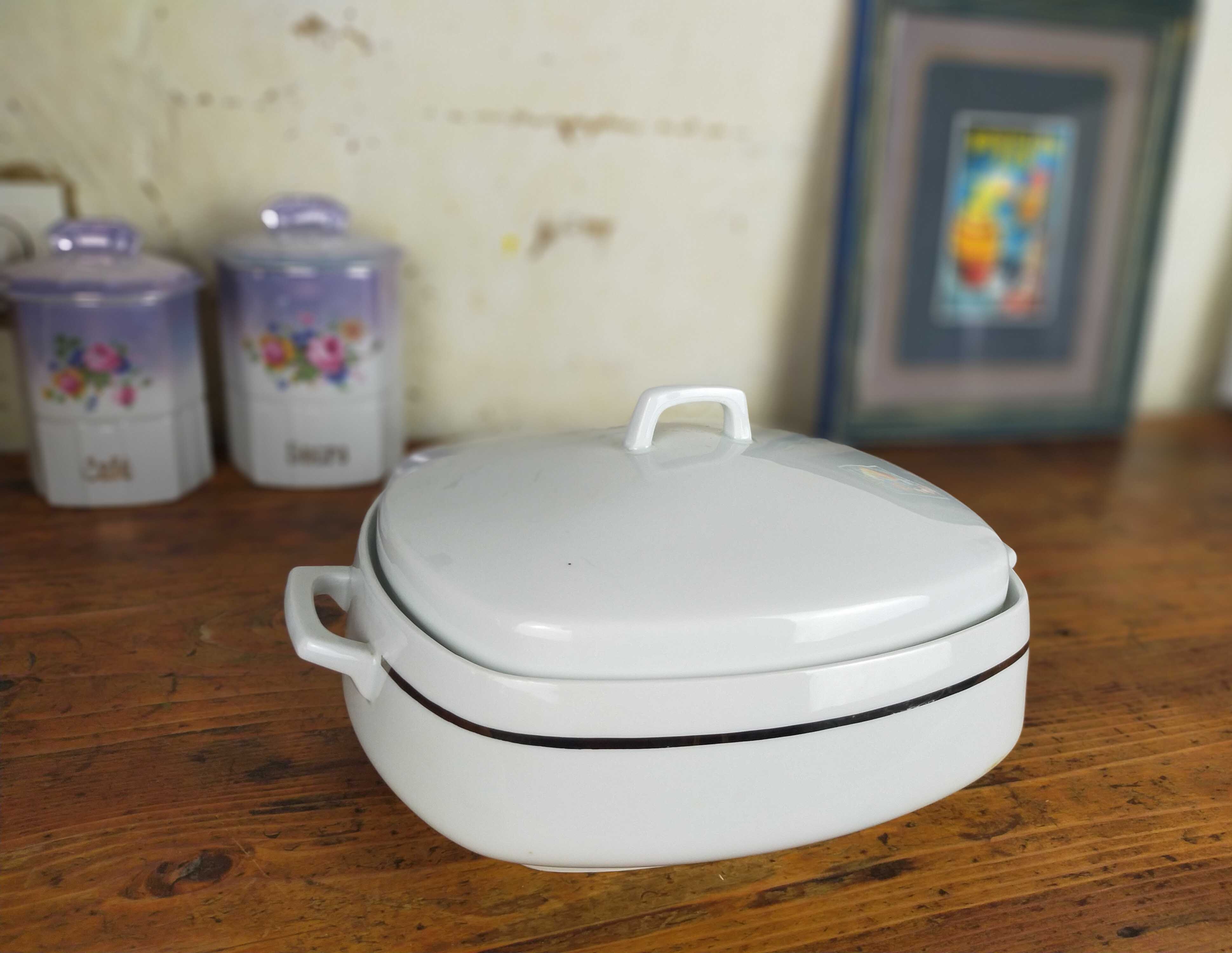 Sologne porcelain salad bowl or tureen