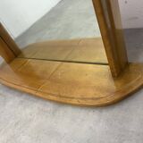 Mirror with wooden frame, ogive shape, 1960s