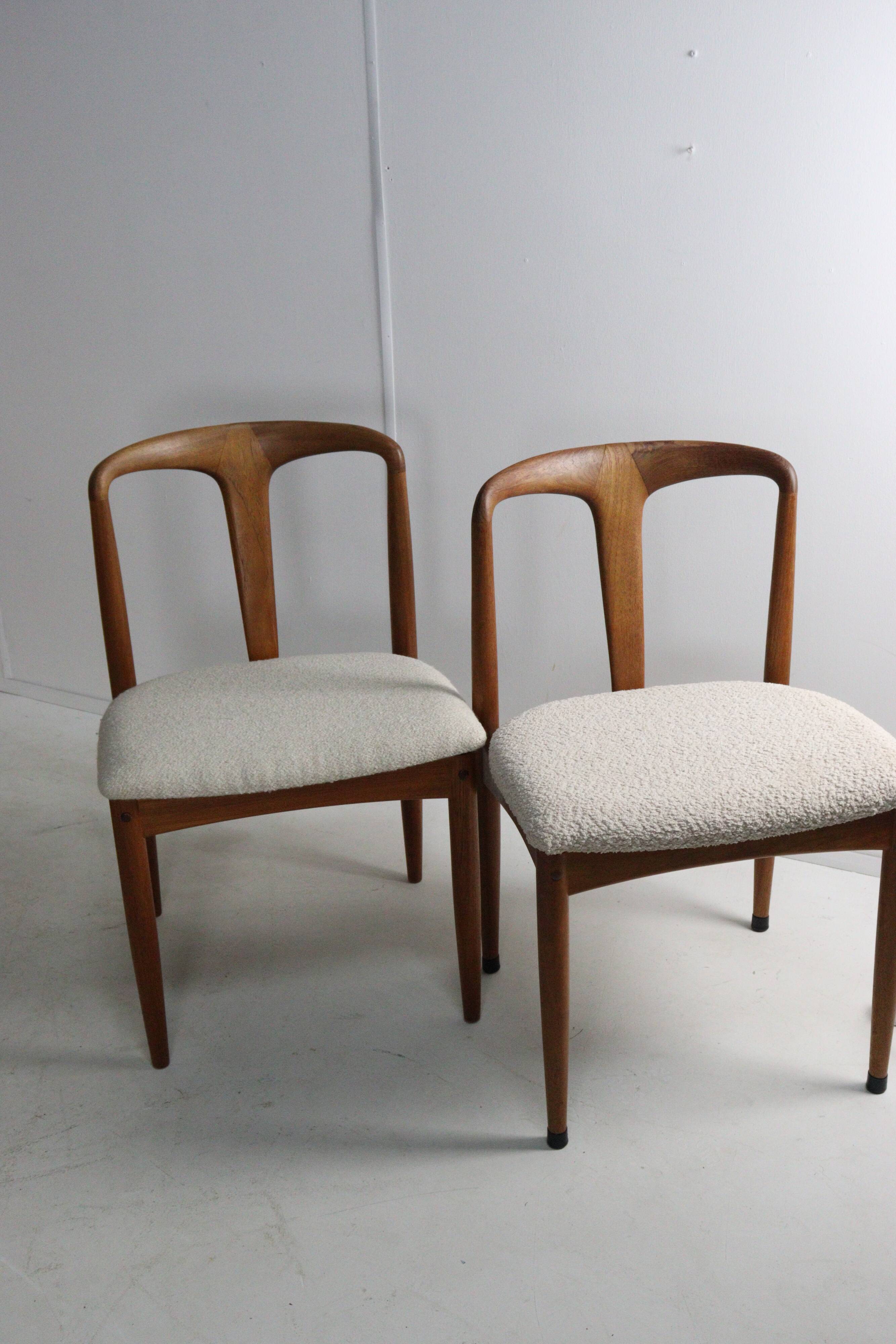 Set van 4 Johannes Anders voor Uldum Juliane stoelen 'Dyrepark'