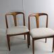 Set van 4 Johannes Anders voor Uldum Juliane stoelen 'Dyrepark'