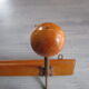 Old coat hangers in wood and metal