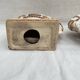 Pair of ceramic elephant ashtrays dimensions: height -14cm- width -13.5cm-