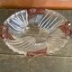 Vintage Crystal Pocket Bowl ANNE HUTTE Rose Decor #D661