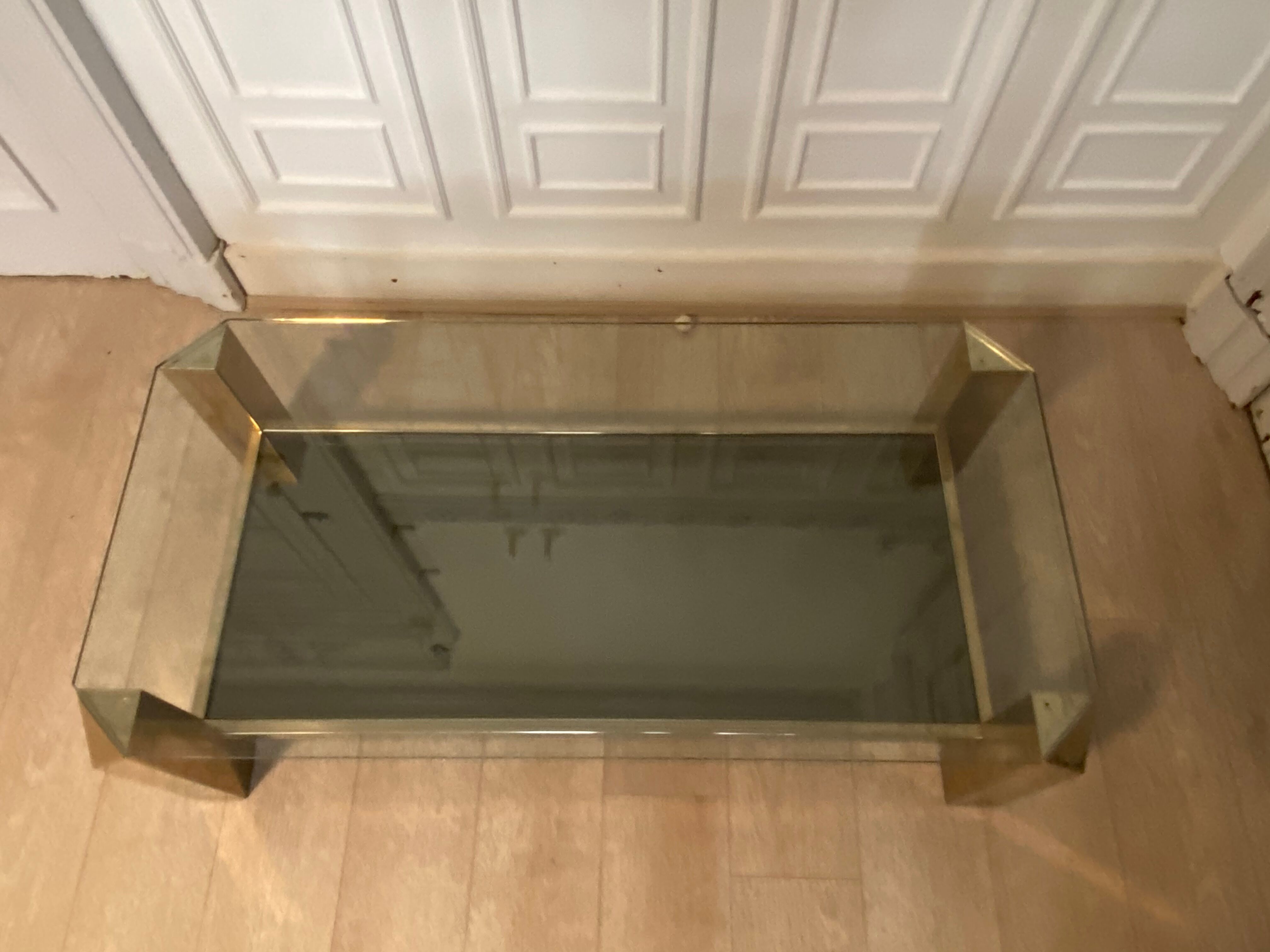 Belgo Chrom gold coffee table at 23K