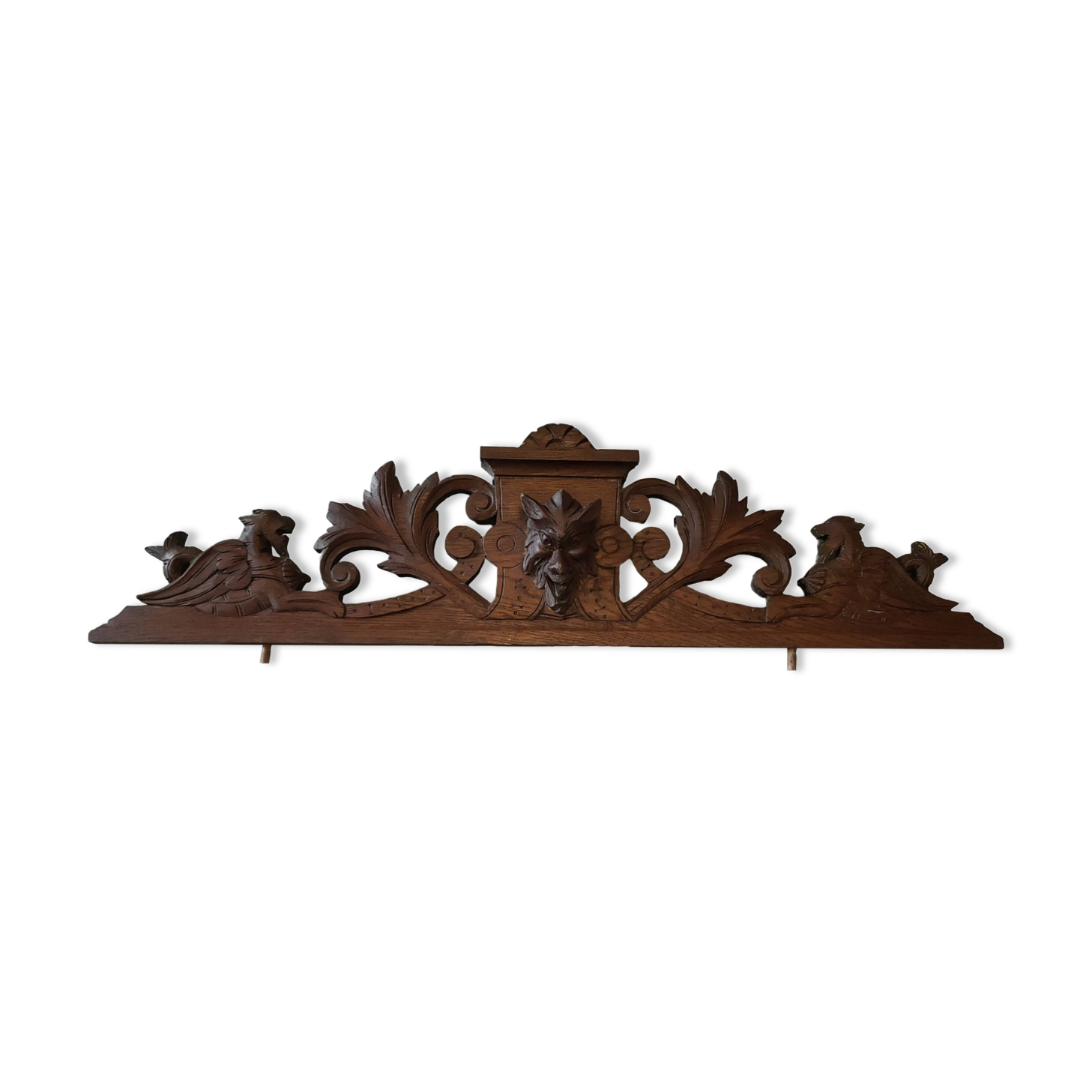 old oak pediment