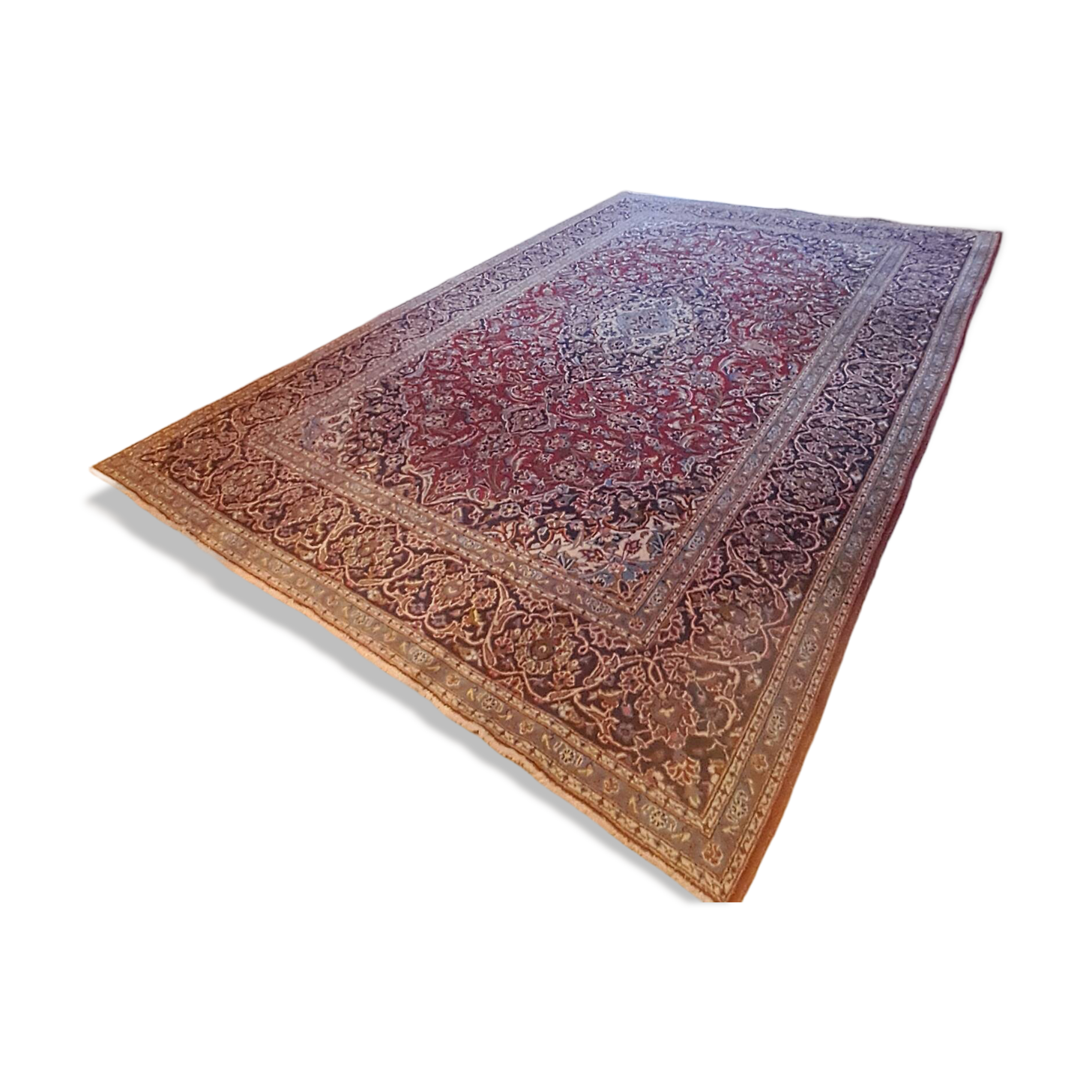 Hand-knotted Persian rug – 3.64 x 2.54 m (Excellent condition)
