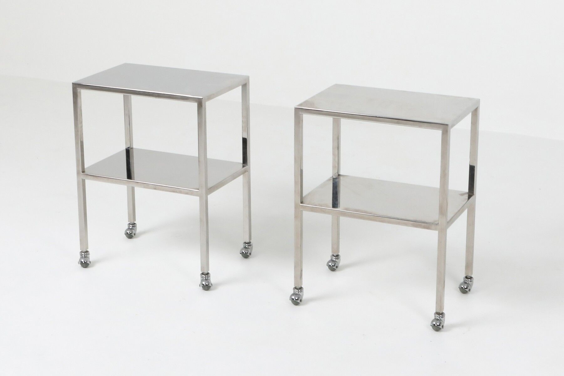 Philippe Starck's chrome industrial trolley - 1990s