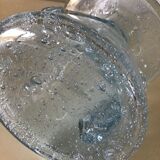 Bougeoir en verre souffle bulle de Biot