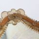 Rare large Venetian Mirror in Murano glass by  Art Venitien, model Campanil