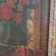 Old table from the 19th century – Floral still life, oil on canvas.
